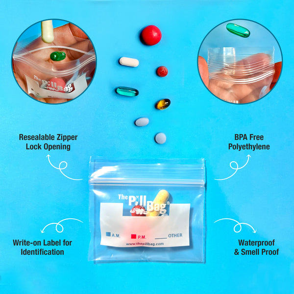 The Pill Bag XL  100 Count (2 Packs of 50) – RiFi Solutions